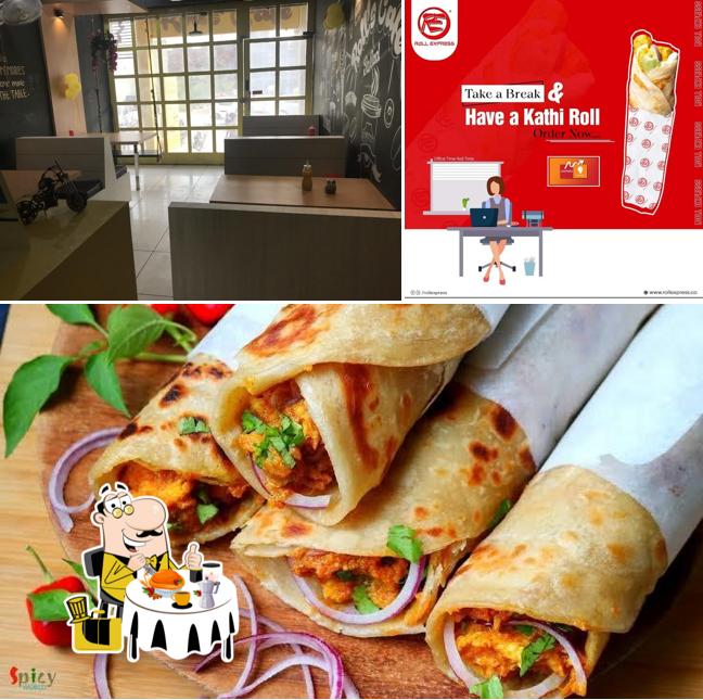 Meals at Roll express