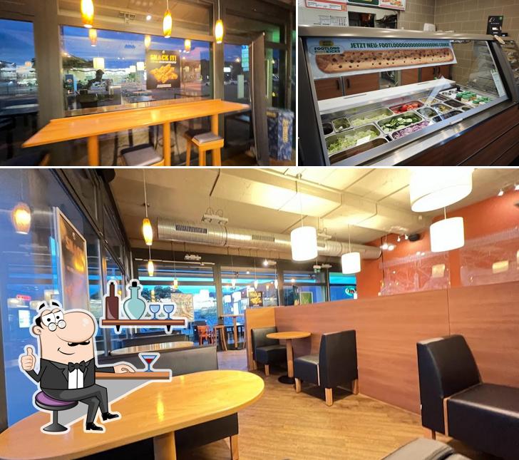 Siediti a un tavolo di Subway