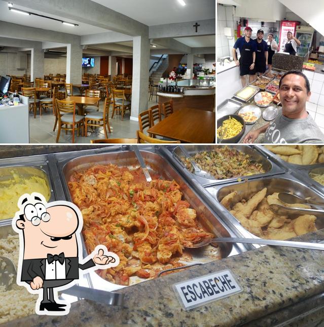 Veja imagens do interior do Mega Restaurante