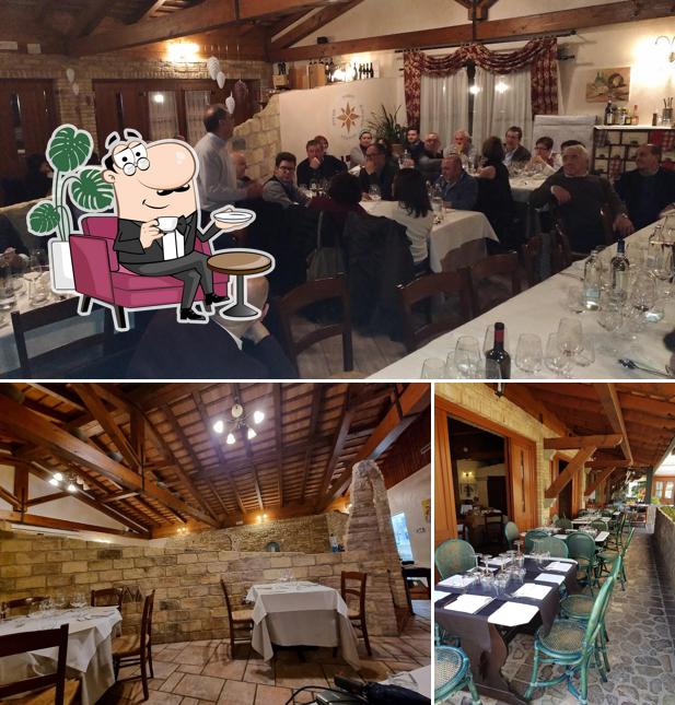 Dai un'occhiata agli interni di Osteria Ristorante La Da La Grise