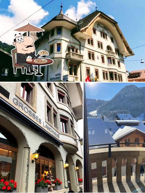 Gli esterni di Landhaus Saanen