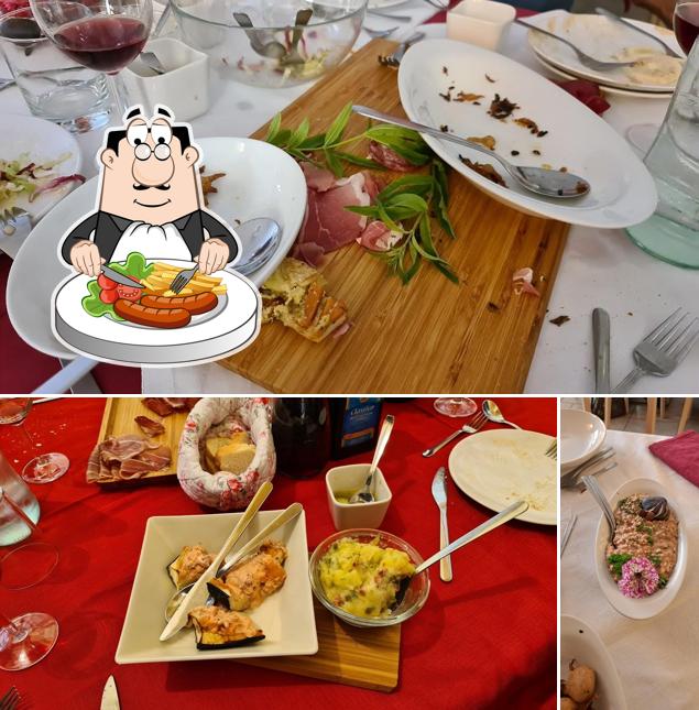 Platti al Agriturismo Miarescia di Giumelli Mariarosa