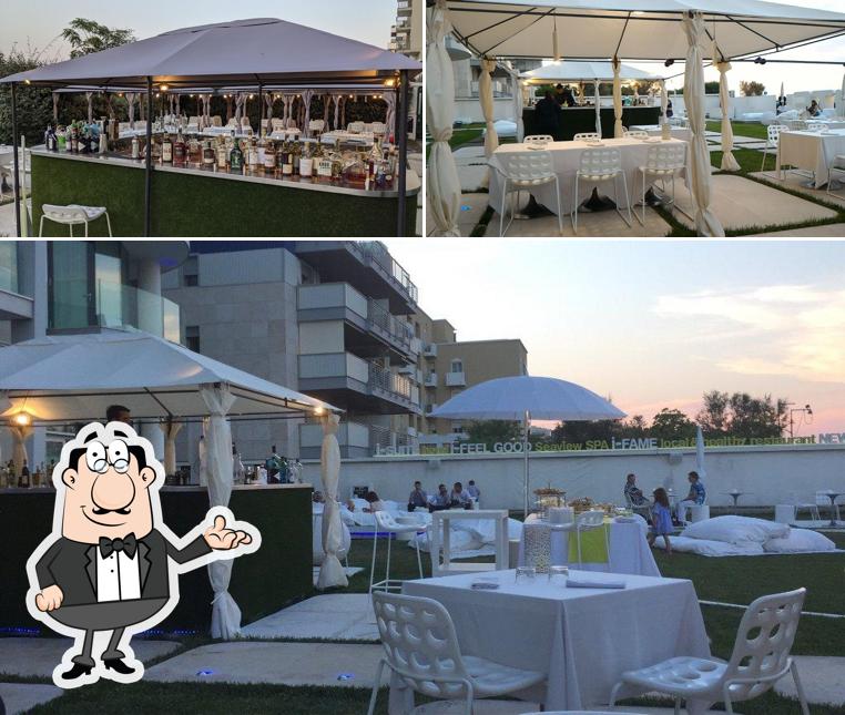 Gli interni di I-Fame Restaurant