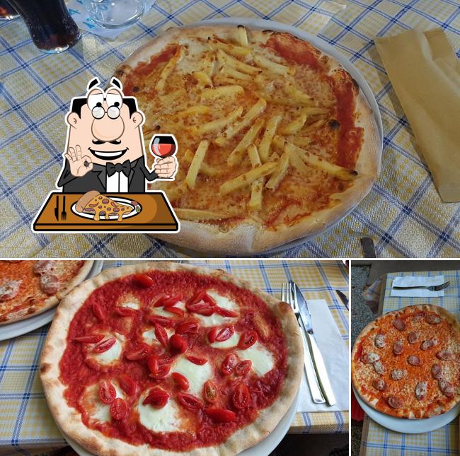 A Chiosco Park, puoi ordinare una bella pizza