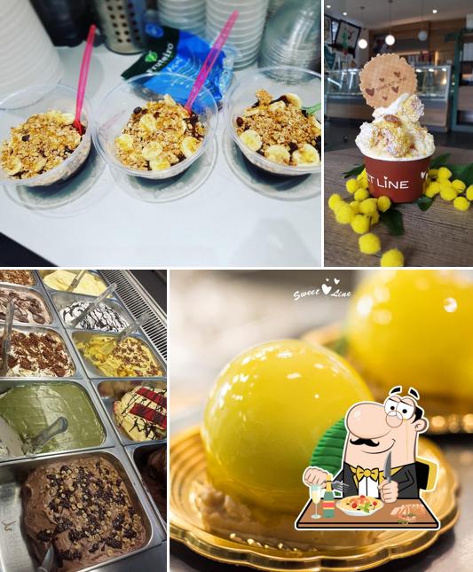 Platti al Gelateria Sweet Line San Marino