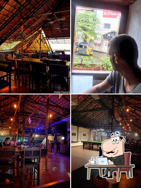 The interior of 18° Degree Rooftop Bistro