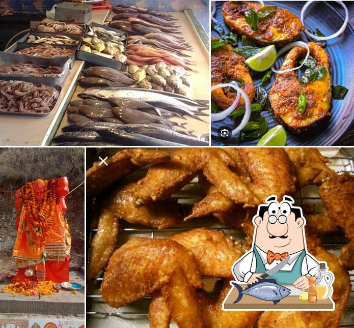 Fish Fry, Fish Gravy and Pickle