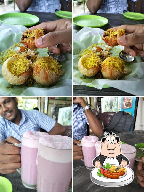 Dahi puri at Fresh Soda & Juice Centre