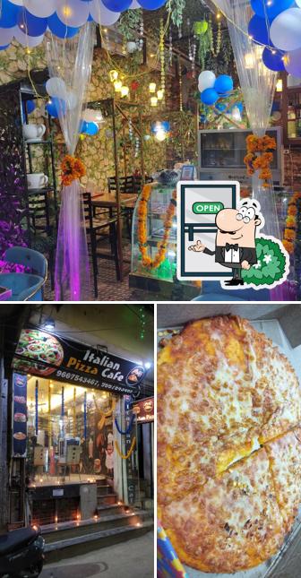 The exterior of Italian Pizza Cafe