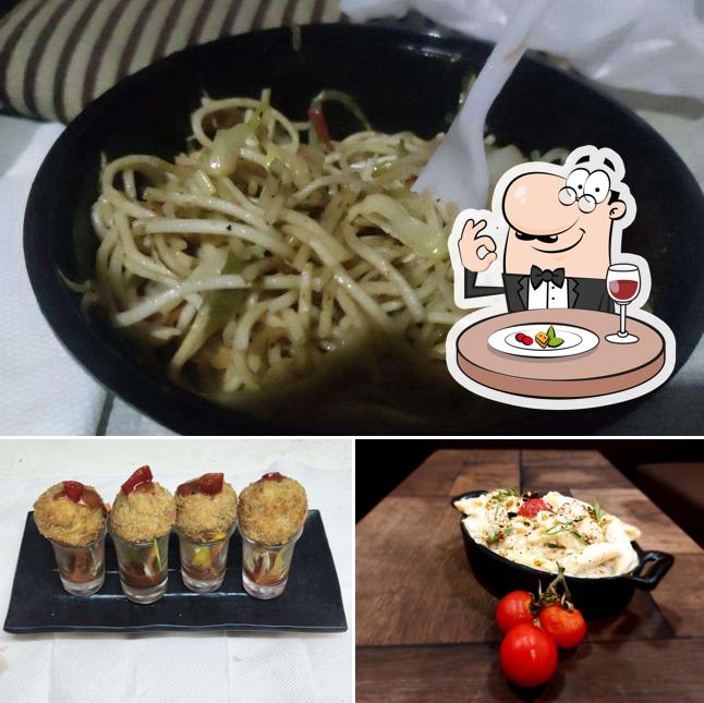 Food at Jackpot cafe