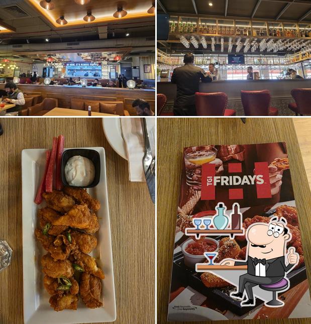 TGI Fridays Amritsar is distinguished by interior and food