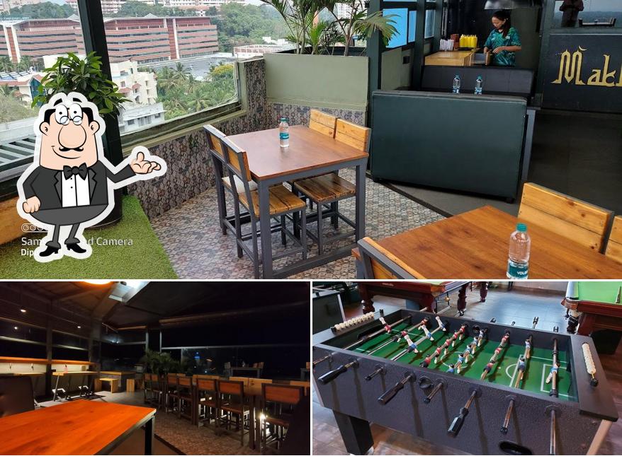 The interior of Terrace By Makkawao