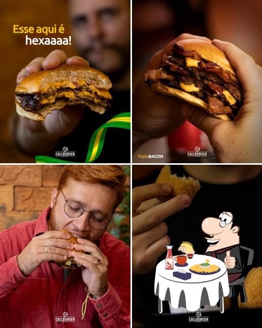Peça um hambúrguer no Callburger