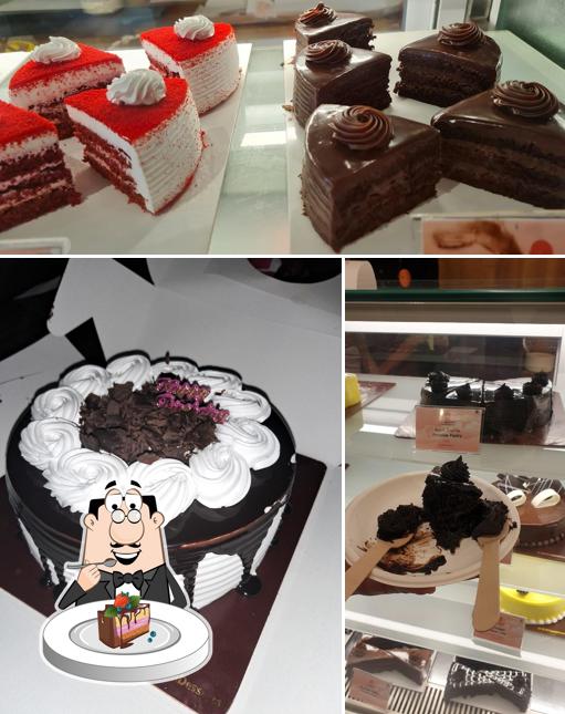 Chocolate cake at 7th Heaven