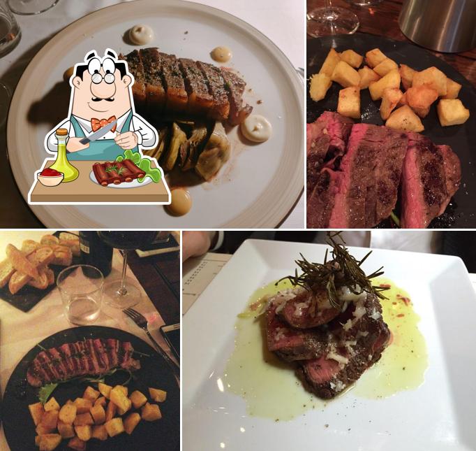 Ordina i un pasto a base di carne a Belle Donne Bistrot