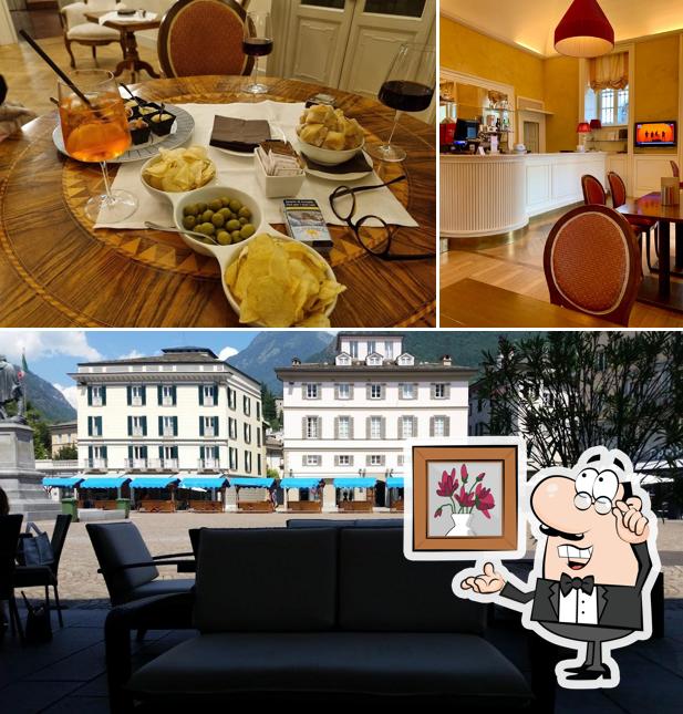 La immagine di interni e cibo da Cafè Felix