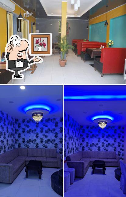 The interior of Elite Family Choice Restaurant