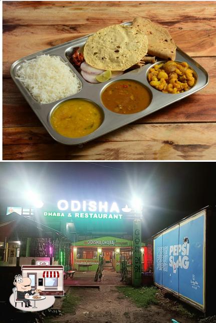 The exterior of New Odisha Dhaba & Restaurant