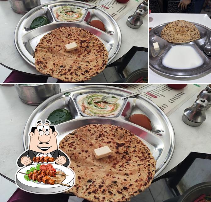 Meals at Agarawal Paratha Corner