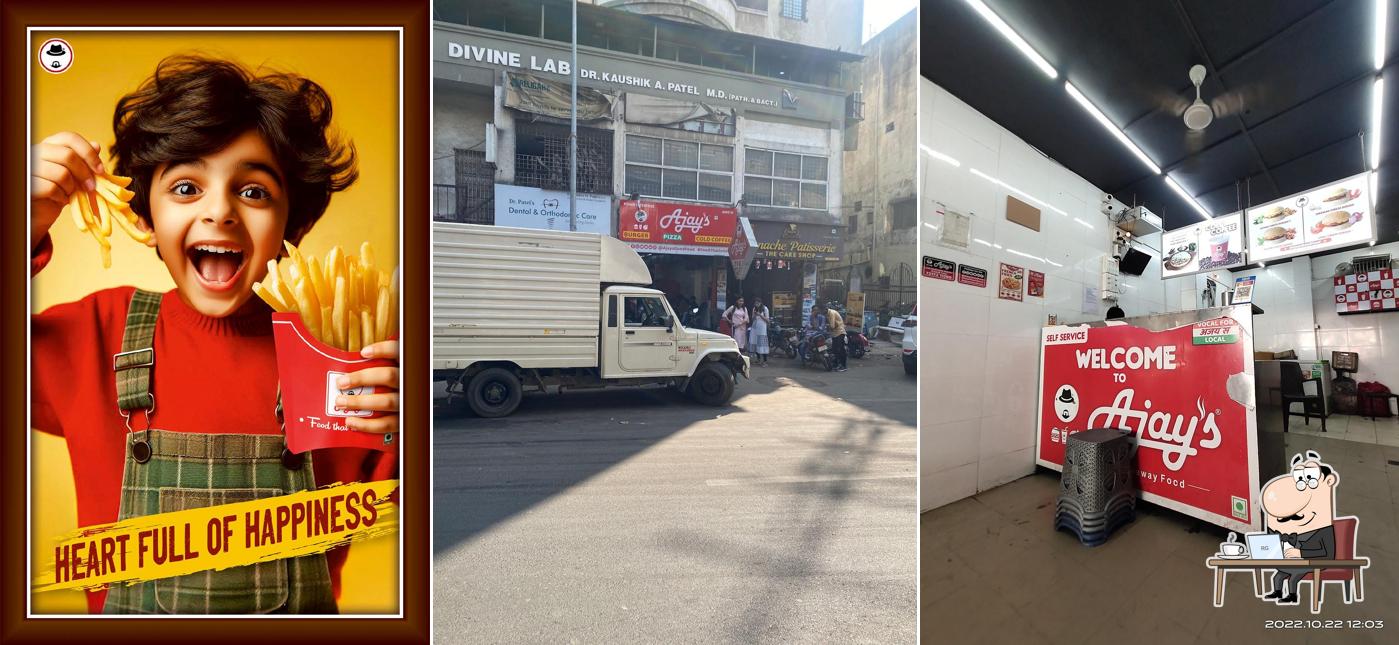 Check out how Ajay's Café - Fatehgunj, Baroda looks inside