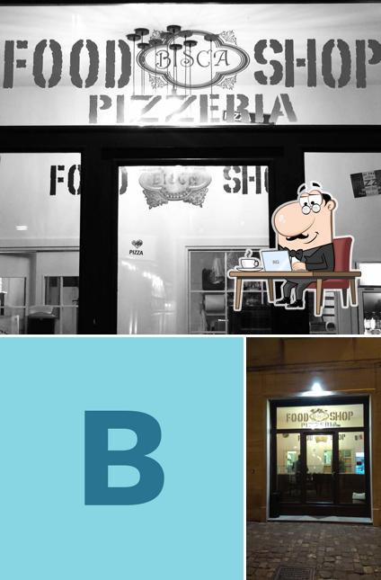 Gli interni di Bisca - Food Shop - Pizzeria