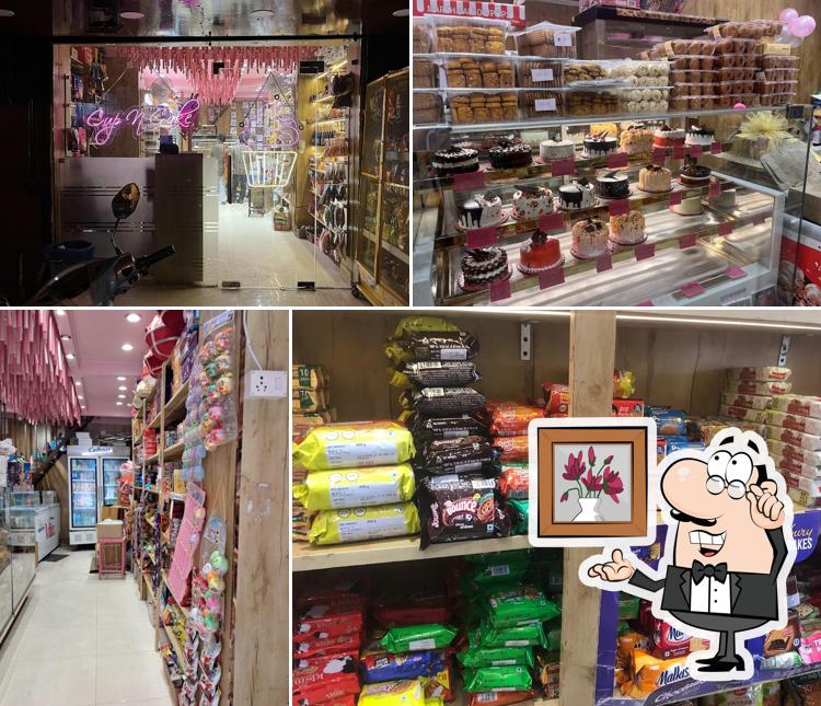 The interior of Cup n Cake