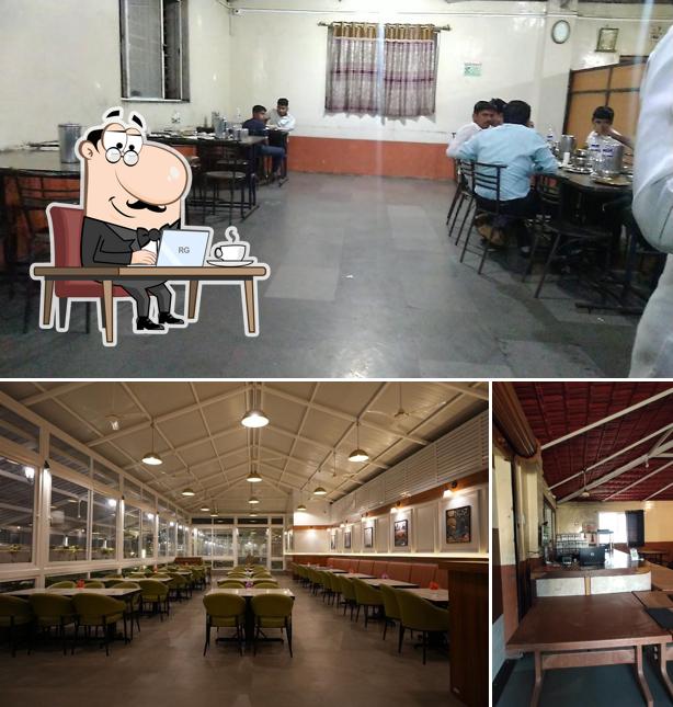 Check out how Hotel Shantanu garden and family restaurant looks inside