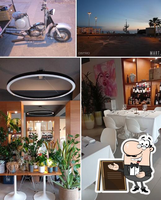 Ristorante Ostro si caratterizza per la esterno e interni