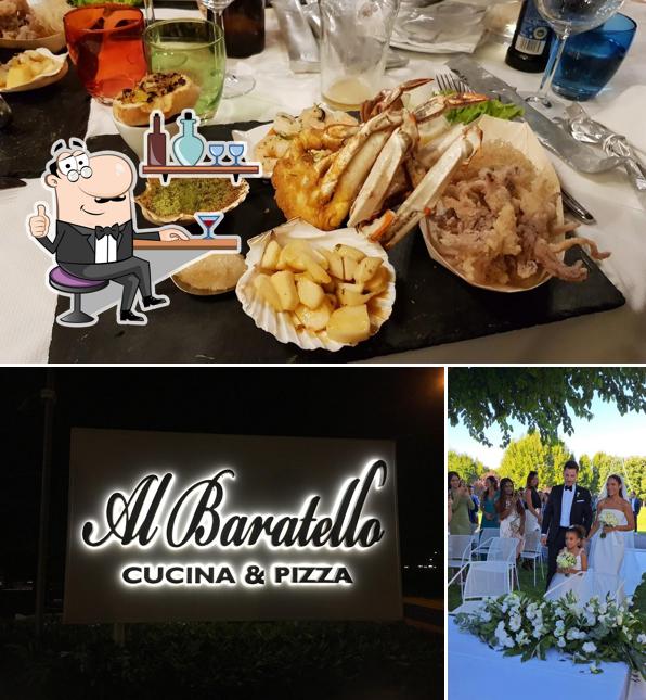 Gli interni di Al Baratello