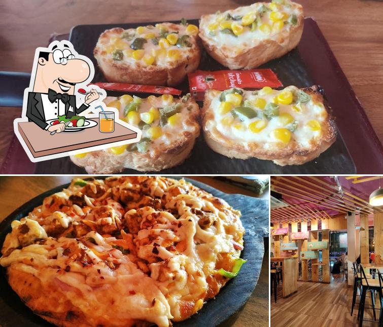 The picture of DoughPaze’s food and interior