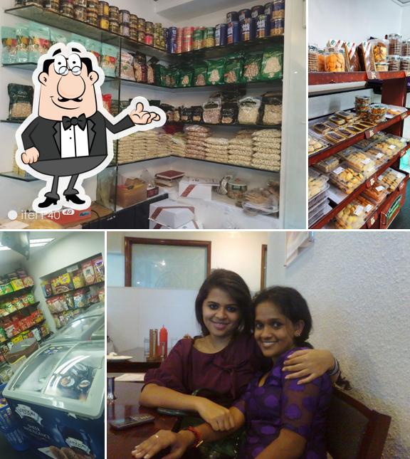 Take a seat at one of the tables at Supreme Bakers