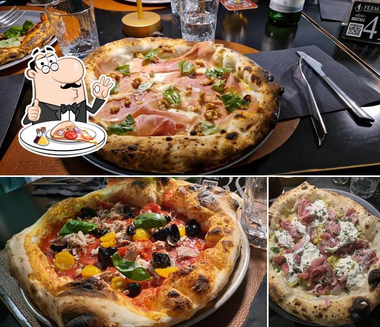 Ordina tra le molte varianti di pizza