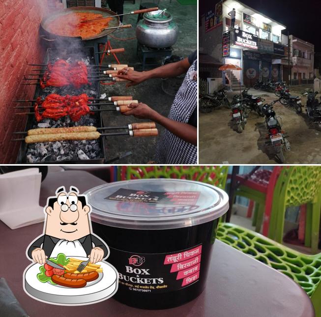 The restaurant's food and exterior