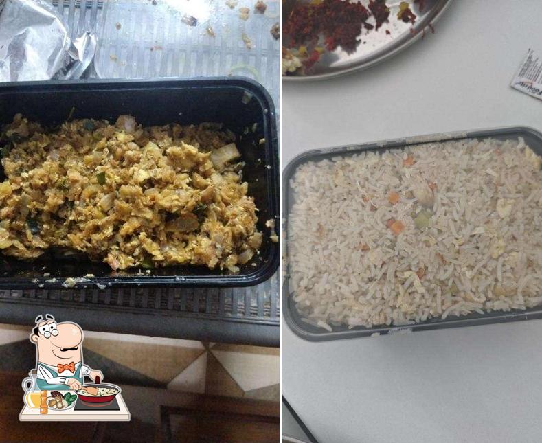 Fried rice at Bucket Biryani