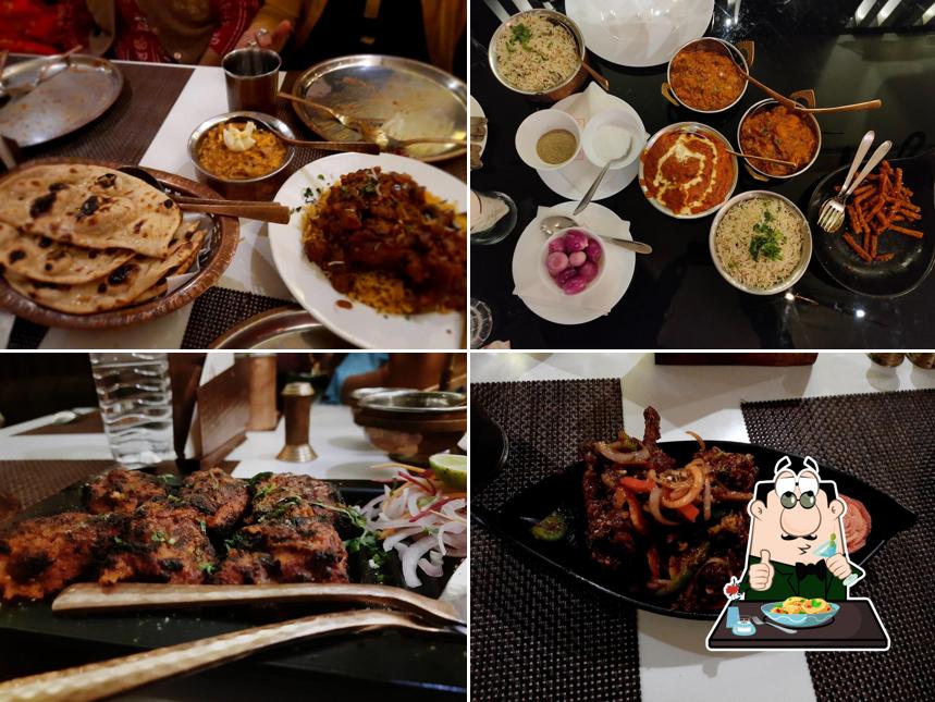 Food at Hindustan's Chulha Chowka