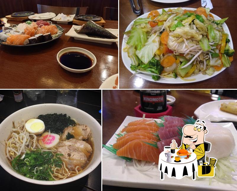 Comida em Kisetsu Sushi