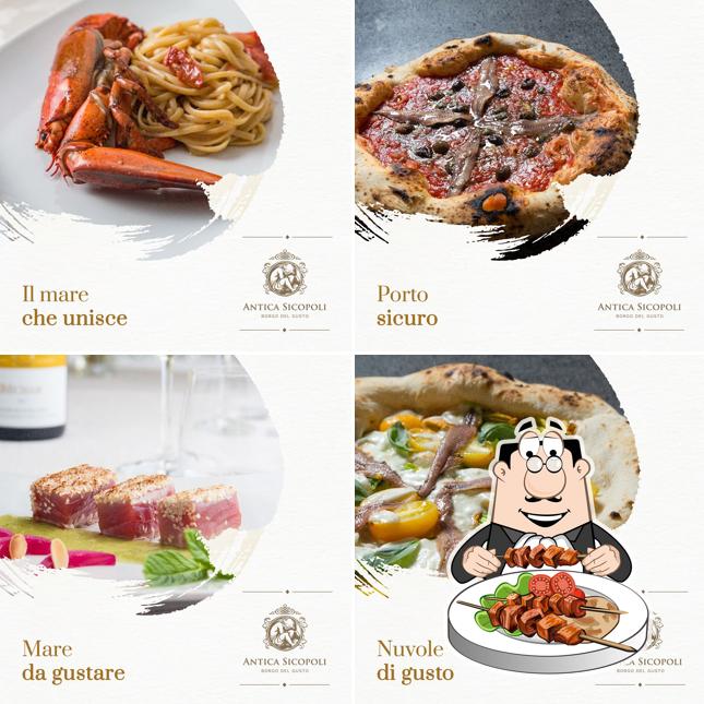 Cibo al Ristorante "Antica Sicopoli"