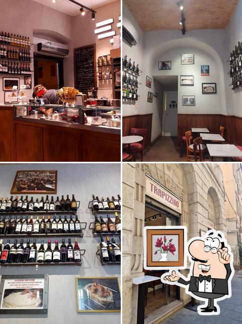 Gli interni di Trapizzino Trieste