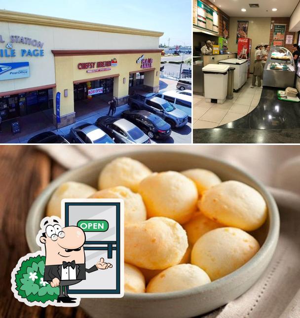 O exterior do Casa do Pão de Queijo