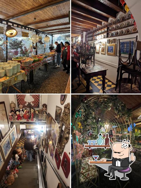 Gli interni di Trattoria D'Ambrosio Da Giuliana