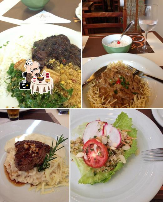 Comida em Café Época