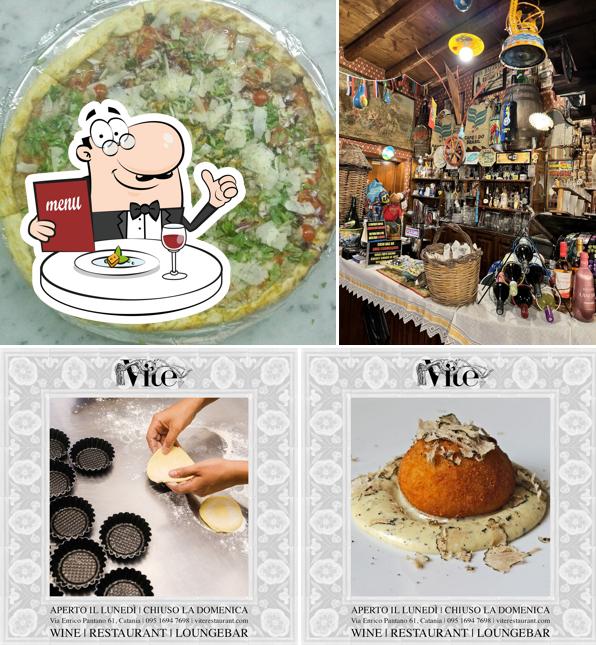 Cibo al Ristorante La Vite