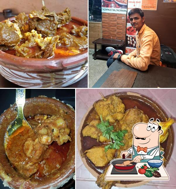Chicken curry at Matka Mutton and Chicken Food Corner