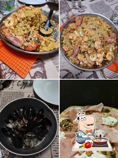 Paella al Salus pizza