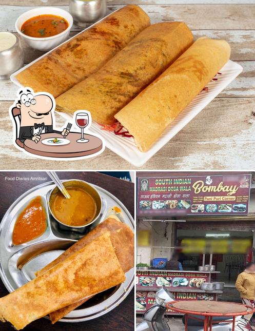 Among various things one can find food and exterior at South Indian Madrasi Dosa- Best Dosa, Idli in Amritsar