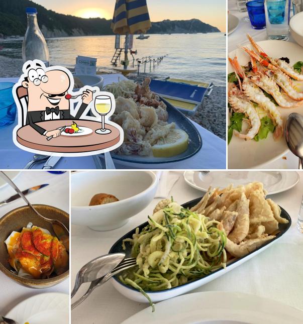 Platti al Ristorante Marcello Portonovo