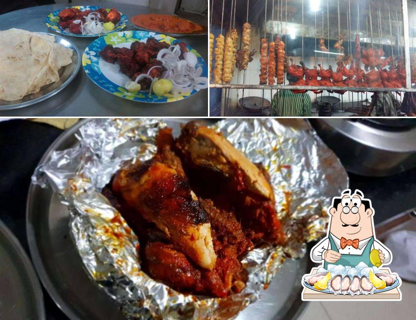 Try out seafood at Siddique Kabab Centre