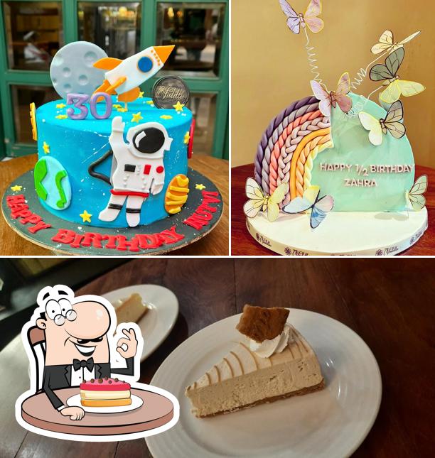 Cheesecake at 7Violettes