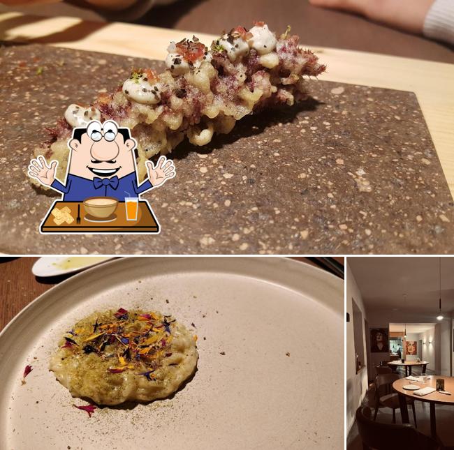 La foto della cibo e interni di Osteria Acquarol