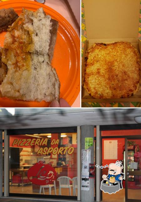 Questa è la foto che mostra la cibo e interni di Pizzeria Leo Pizza